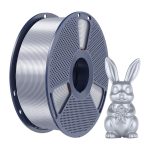 Filament SUNLU PLA+ Silk 1.75mm 1kg (srebrny) - obrazek 2