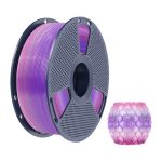Filament SUNLU PLA 1.75mm 1kg Rainbow 03 (przezroczysty) - obrazek 2