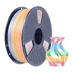 Filament SUNLU PLA+ Silk 1.75mm 1kg Rainbow 04 - obrazek 2