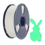 Filament SUNLU PLA Glow In The Dark 1.75mm 1kg (biało-zielony) - obrazek 2