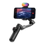 Gimbal AOCHUAN X Pro z oświetleniem RGB (czarny) - obrazek 3