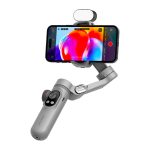 Gimbal AOCHUAN X Pro z oświetleniem RGB (szary) - obrazek 3