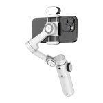 Gimbal AOCHUAN X2 z oświetleniem RGB (biały) - obrazek 3