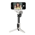 Gimbal AOCHUAN M1 Pro z oświetleniem RGB (biały) - obrazek 5