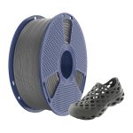 Filament SUNLU TPU 95A 1.75mm 1kg (szary) - obrazek 2