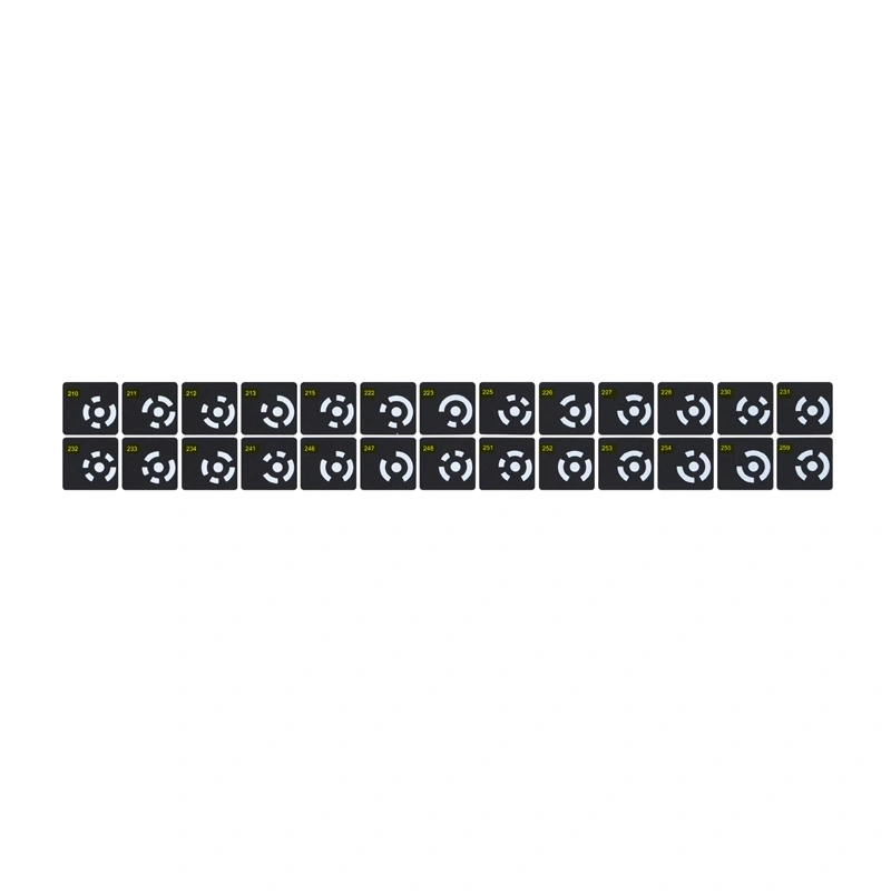 59757_1 Magnetyczne markery Revopoint (208 szt.) - obrazek 1