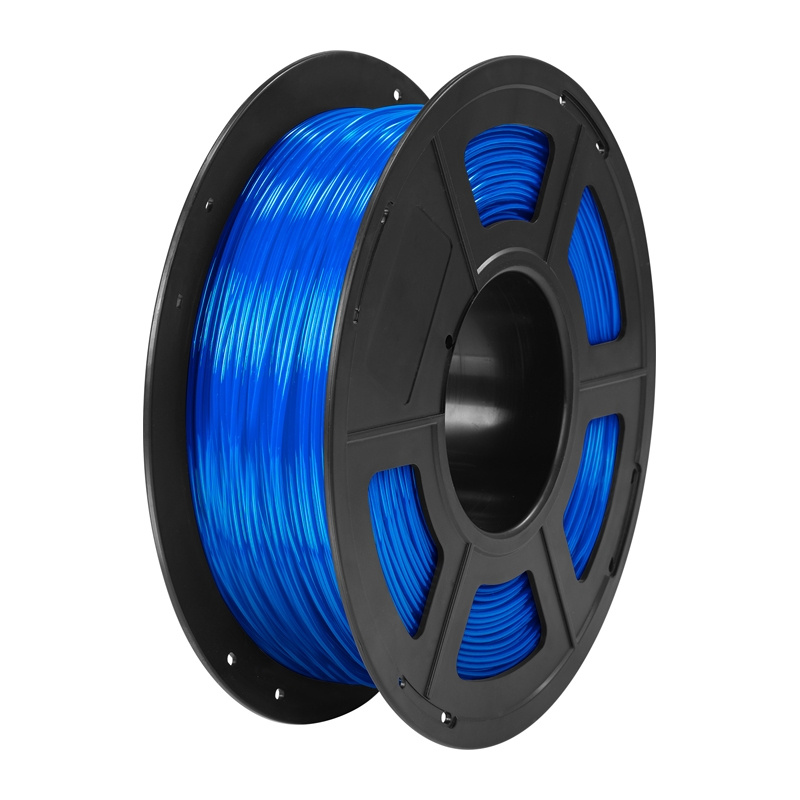 60271_1 Filament TPU Anycubic (przezroczysty niebieski) 1kg - obrazek 1