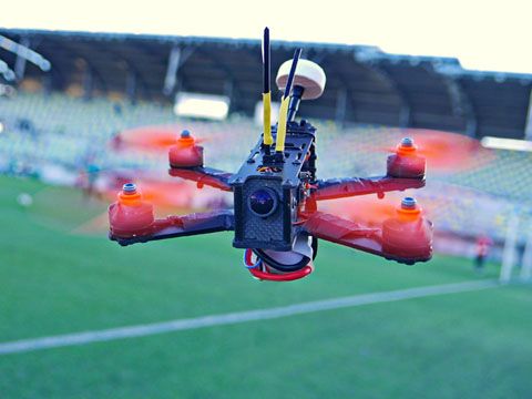 Drone Racing IRONSKY Team FPV wyścigi dronów