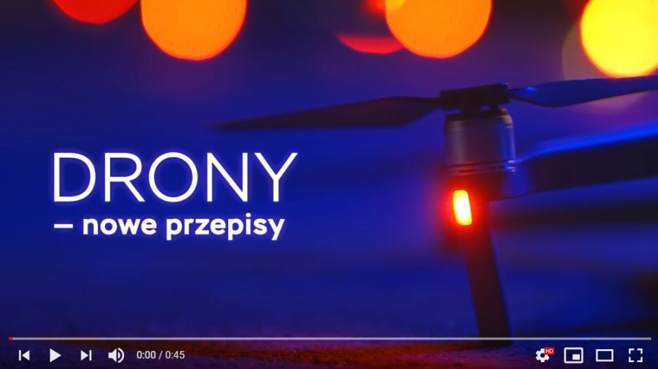 nowe regulacje prawne drony Unia Europejska ironsky